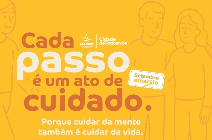 Maceió intensifica ações de prevenção ao suicídio no Setembro Amarelo