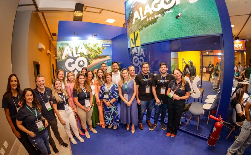 Secretaria de Turismo promove Destino Alagoas na 51ª ABAV Expo, em Brasília