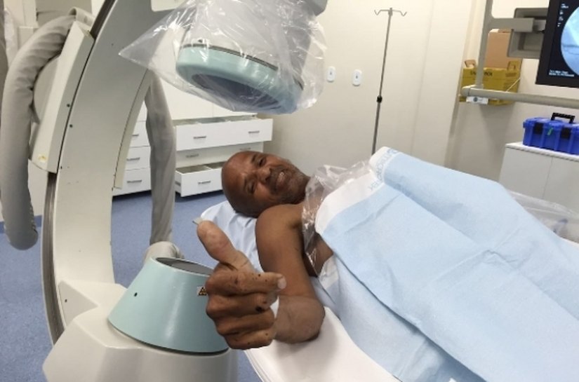 1º alagoano é atendido em nova unidade de hemodinâmica no HGE