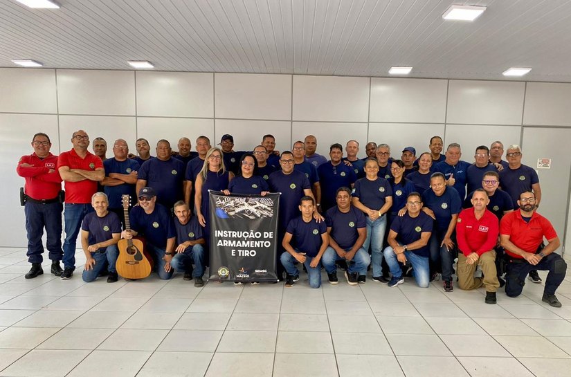 Guardas Civis de Maceió concluem Curso de Instrução de Armamento e Tiro