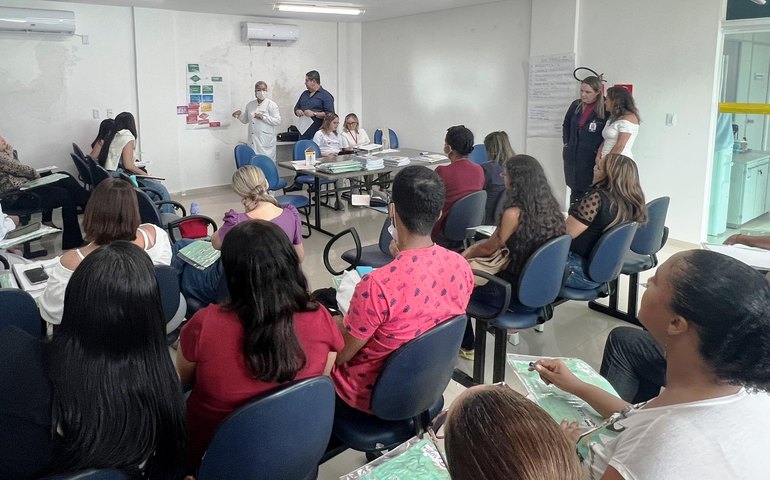 Hospital Geral do Estado capacita profissionais da área transfusional
