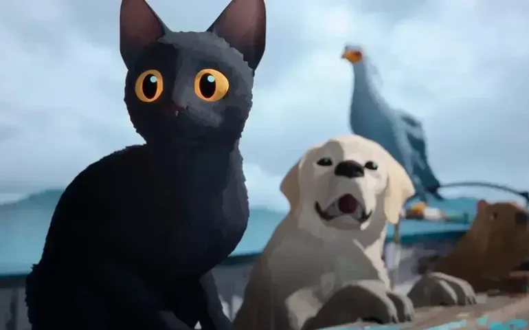 Diretor de 'Flow' agradece brasileiro por pintura inspirada no filme