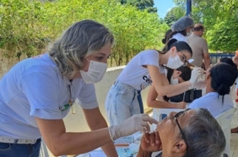 Cesmac promove ação de saúde bucal na comunidade quilombola de Santa Luzia do Norte