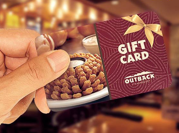 Outback lança novos cartões presente