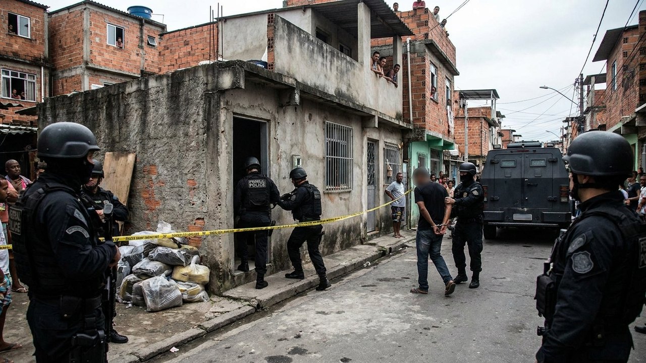 Polícia Federal prende no Complexo da Maré suspeito de fornecer armas para o Comando Vermelho