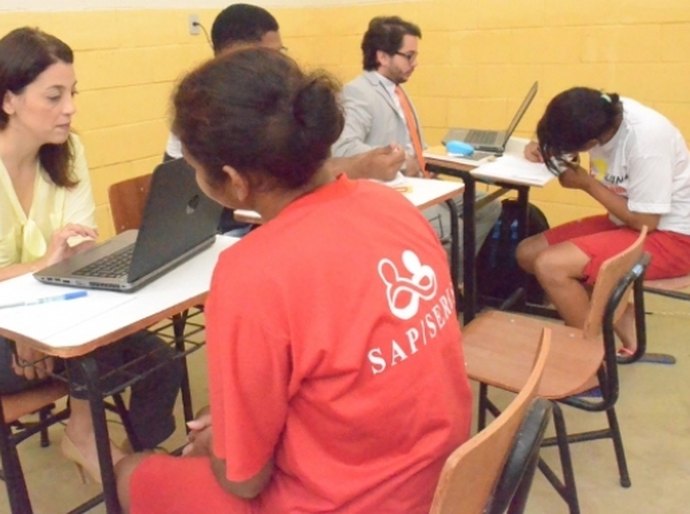 Defensoria no Cárcere oferece auxílio jurídico para reeducandas do Santa Luzia