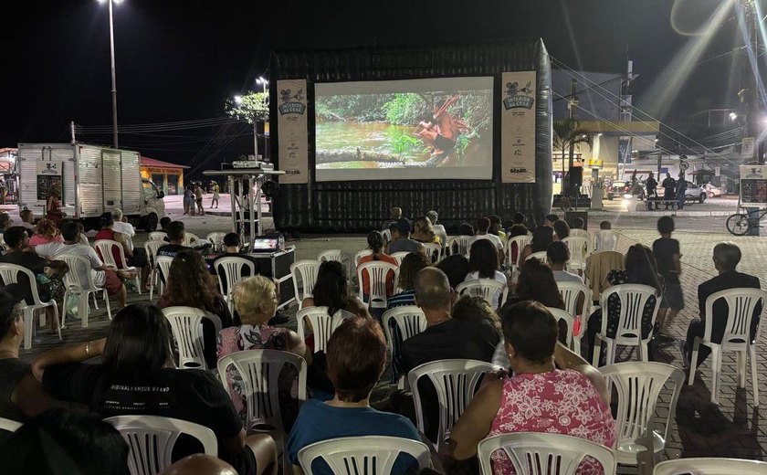 Projeto Interior na Cena Brasil traz para Alagoas filmes nacionais gratuitos e debate ambiental