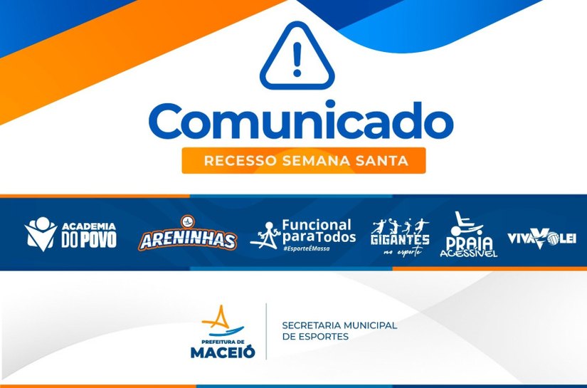 Academias do Povo e ações esportivas fecham no feriadão