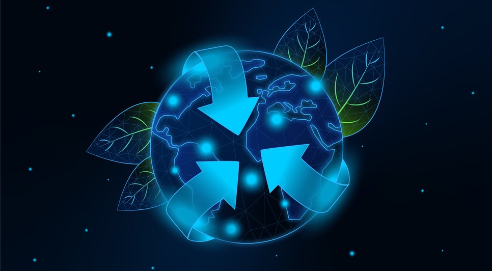 3387467 / Foto: Imagem de <a href="https://br.freepik.com/vetores-gratis/conceito-de-ecologia-tecnologica-com-o-planeta_6702579.htm#page=2&query=energia%20de%20baixo%20carbono&position=26&from_view=search&track=ais">Freepik</a>