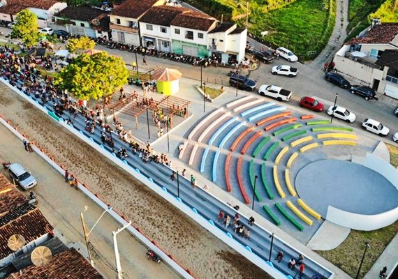 Viçosa tá ON: obras de revitalização da Praça da Cavalhada são inauguradas