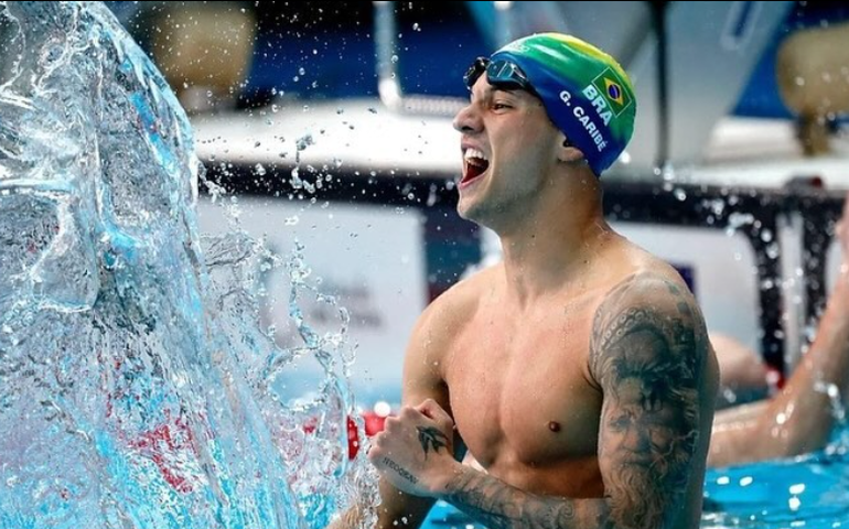 Caribé bate recorde de Cielo no Troféu José Finkel com índice para o Mundial em Piscina Curta