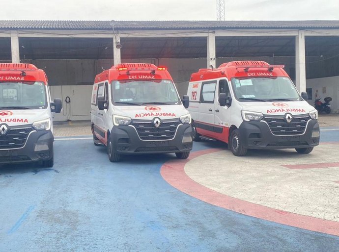 Novas ambulâncias do Samu ampliam a capacidade de atendimentos de urgência e emergência em Alagoas