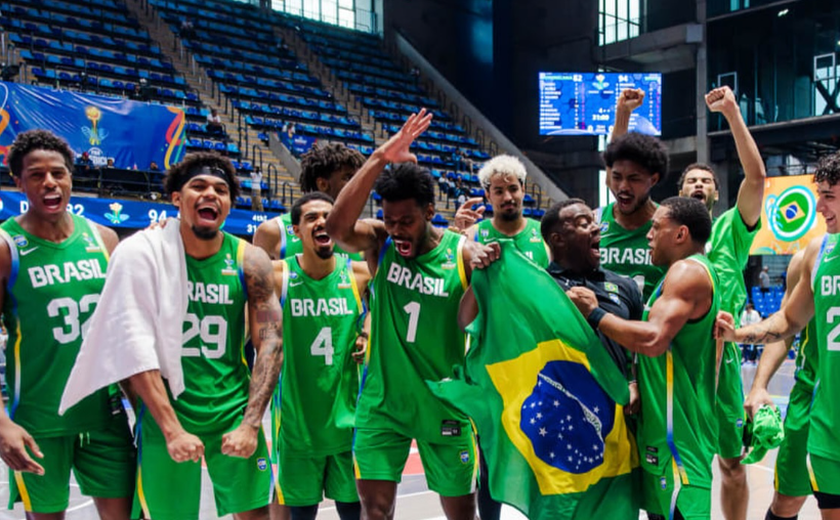 Seleção brasileira masculina de basquete bate República Dominicana e vai à semi na Americup