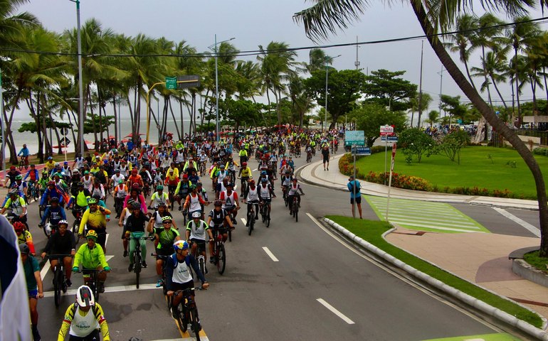Passeio ciclístico do IMA reúne três mil ciclistas em defesa do meio ambiente