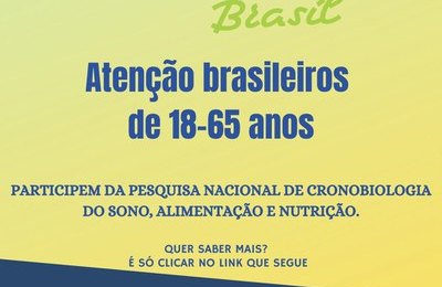 Fanut/Ufal realiza pesquisa nacional Sonar sobre sono, alimentação e saúde