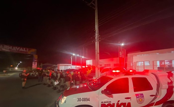 Nas ações realizadas hoje, ninguém foi preso e nenhum material apreendido até o momento