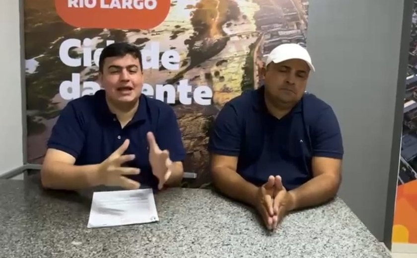 Prefeito Carlos vem a público esclarecer inverdades sobre suposta carta de renúncia à Prefeitura de Rio Largo