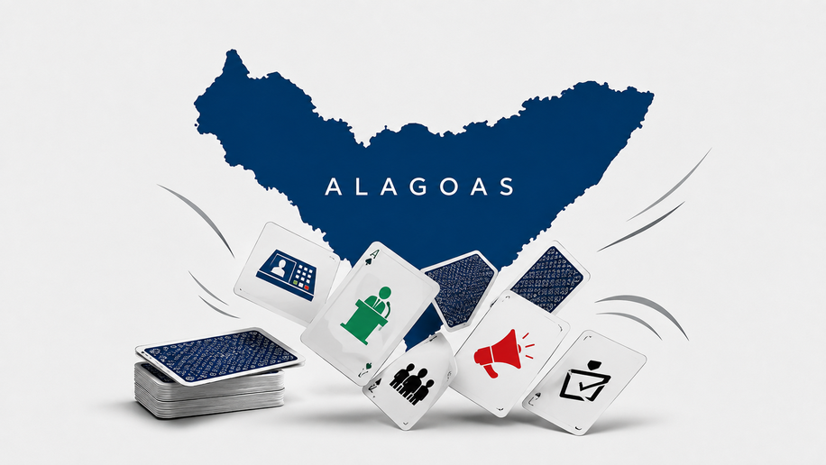 Alagoas embaralha as cartas e entra definitivamente no jogo eleitoral