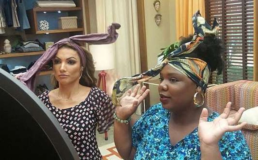 Patricia Poeta usa turbante na TV e gera polêmica: &#8216;Isso é apropriação cultural&#8217;
