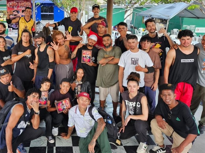 Circuito Hip Hop na Praça promove cultura e formação para a juventude em União dos Palmares