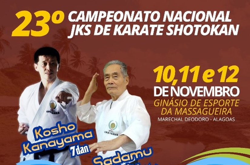 Marechal Deodoro recebe 23º Campeonato Nacional JKS de Karatê