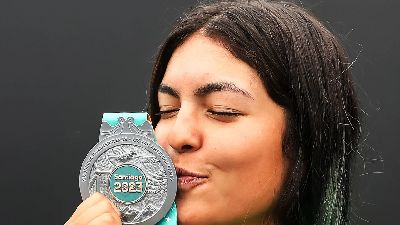 Brasil é prata com Raicca Ventura no skate park no Pan-Americano