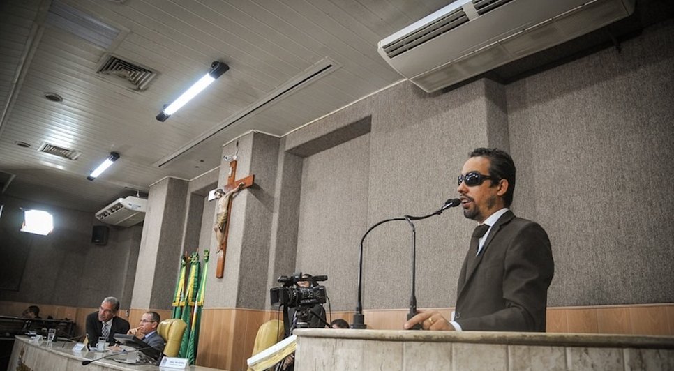 VEREADOR LUCAS ARIBÉ / Foto: Foto: César de Oliveira