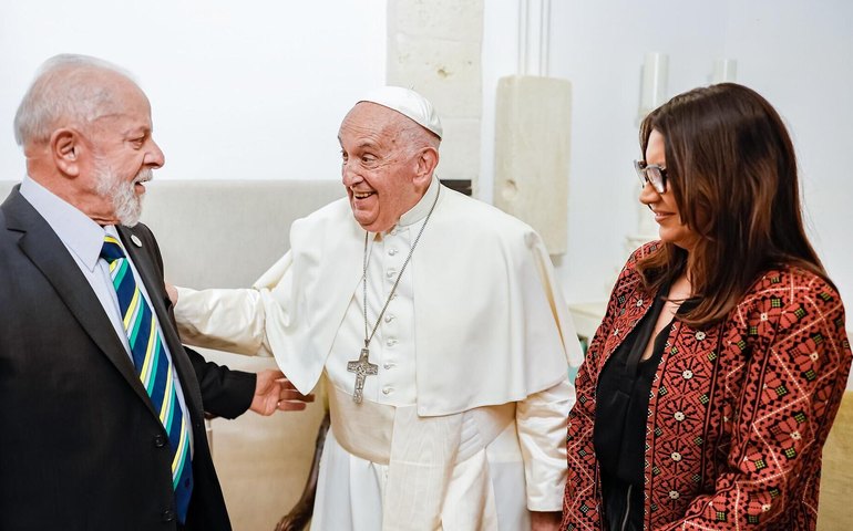 Lula e Janja confirmam ida ao funeral do Papa Francisco em Roma