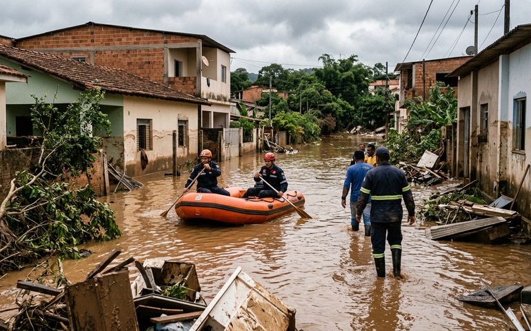 Minas Gerais tem o período de chuvas mais letal dos últimos 20 anos