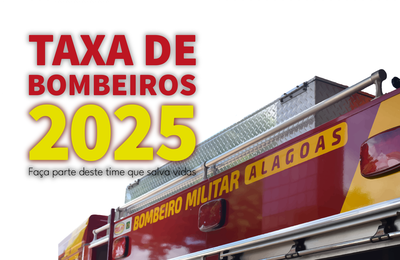 Última remessa de boletos físicos da Taxa de Bombeiros vence nesta quarta (30)