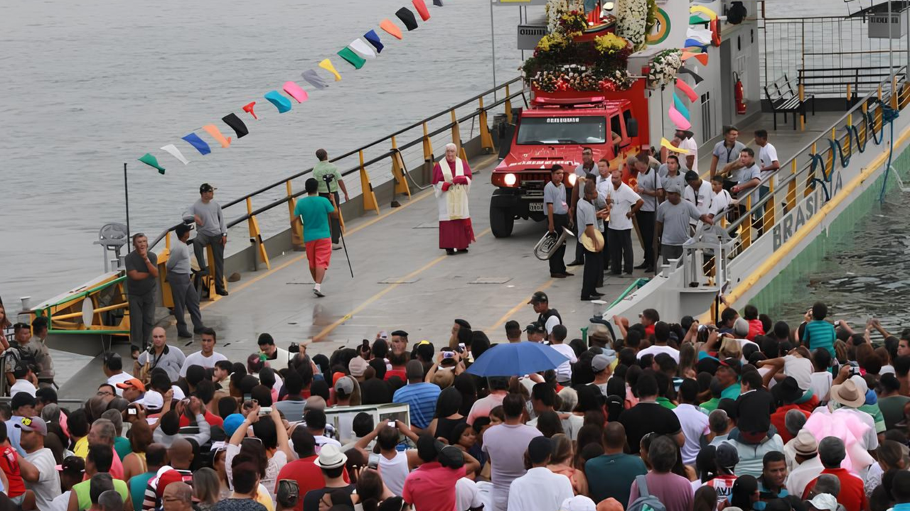 Atuação planejada do Corpo de Bombeiros garante segurança na festa de Bom Jesus dos Navegantes