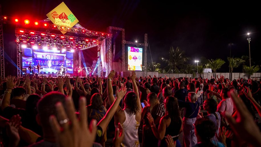 Primeira noite do Massayó Gospel atrai mais de 10 mil pessoas