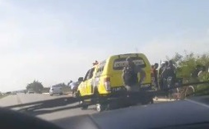 Motociclista morre em acidente na rodovia BR-101