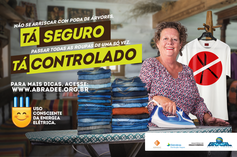 Semana de Segurança: Eletrobras orienta para galhos em contato com a rede elétrica