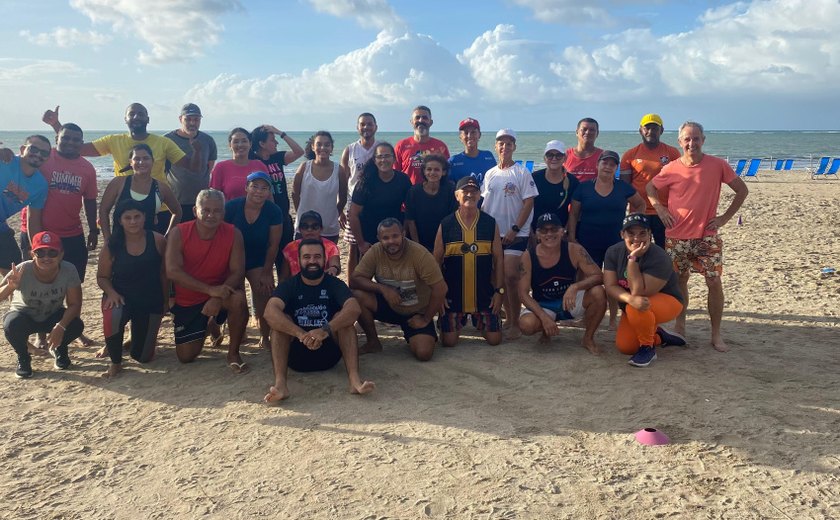 Treino funcional na orla da Pajuçara atrai mais participantes