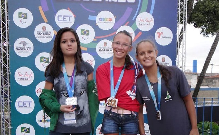 Alagoas encerra participação nas Paraolimpíadas Escolares com 13 medalhas