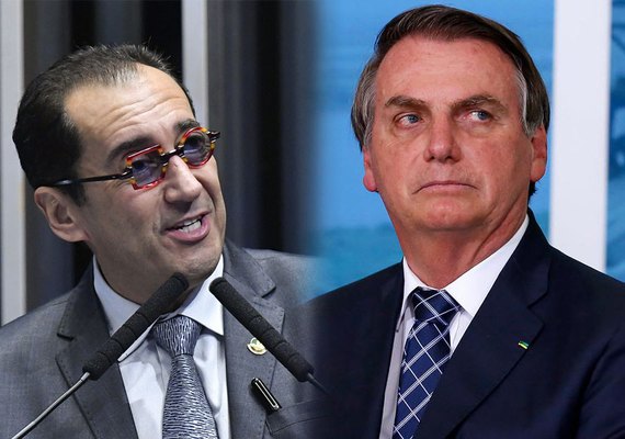 Em conversa com Kajuru, Bolsonaro diz que &#8216;sairia na porrada&#8217; com Randolfe