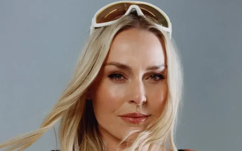 Lindsey Vonn surpreende ao voltar a treinar 25 dias após fratura grave na perna nos Jogos Olímpicos de Inverno