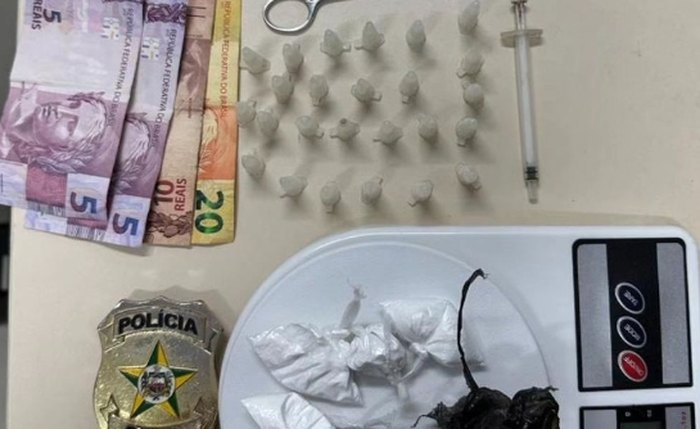 Polícia Civil apreende cocaína e munição de fuzil em Marechal Deodoro