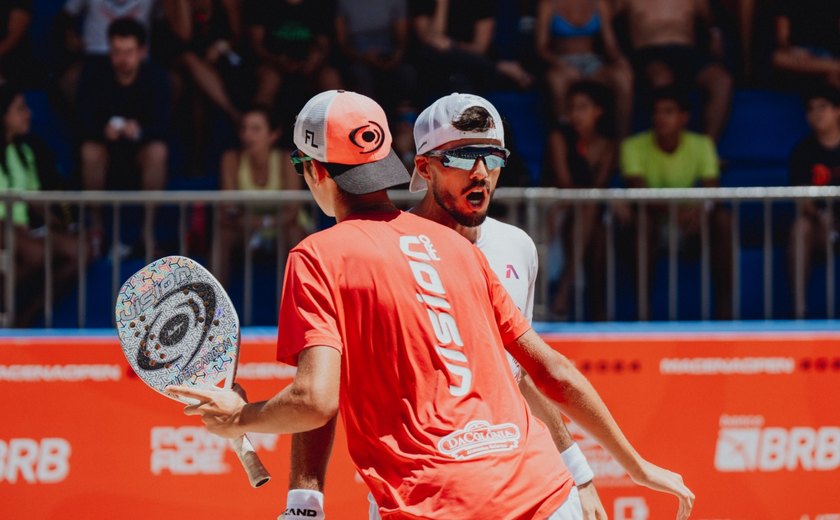 Favoritos avançam no primeiro dia do Macena Open na praia da Pajuçara. Alagoanos se destacam