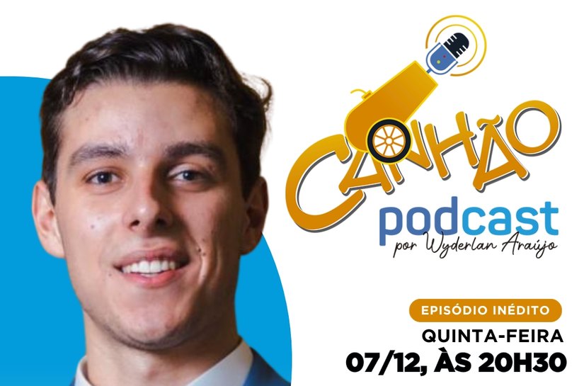 Caio Bebeto estará no episódio #76 do Canhão Podcast