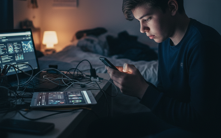 Autodiagnóstico na adolescência cresce com influência de redes sociais e inteligência artificial