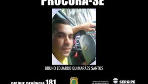 CARTAZ PROCURA-SE PC - Editável / Foto: Foto: SSP/SE