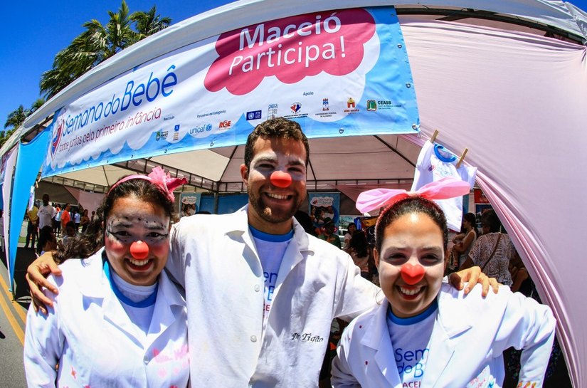 Semana do Bebê tem ações itinerantes em escolas de Maceió
