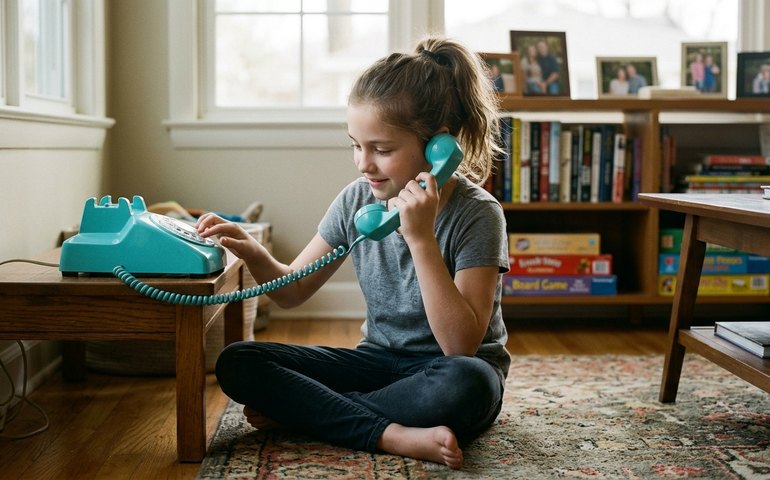 Esqueça o iPhone. Febre entre crianças nos EUA agora é um telefone fixo 'retrô' de US$ 100