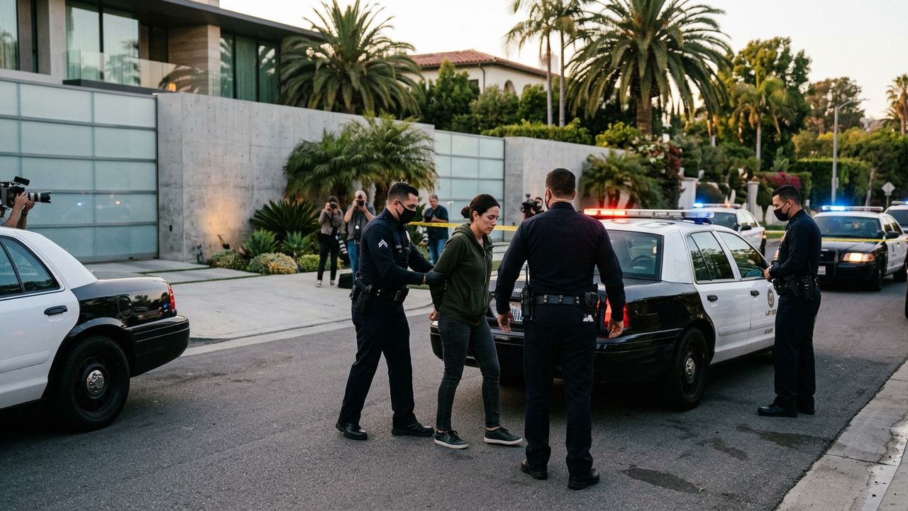 Suspeita de disparar contra mansão de Rihanna é presa em Los Angeles