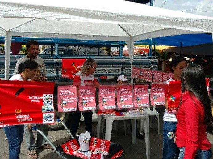 Canapi realiza campanha para a erradicação do trabalho infantil