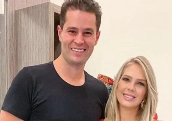 Colunista revela clima tenso entre Thaís Gebelein e o cantor Leonardo