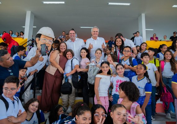 Luciano transforma o Bairro Baixa Grande com inauguração de moderna escola em tempo integral, a 14ª do município