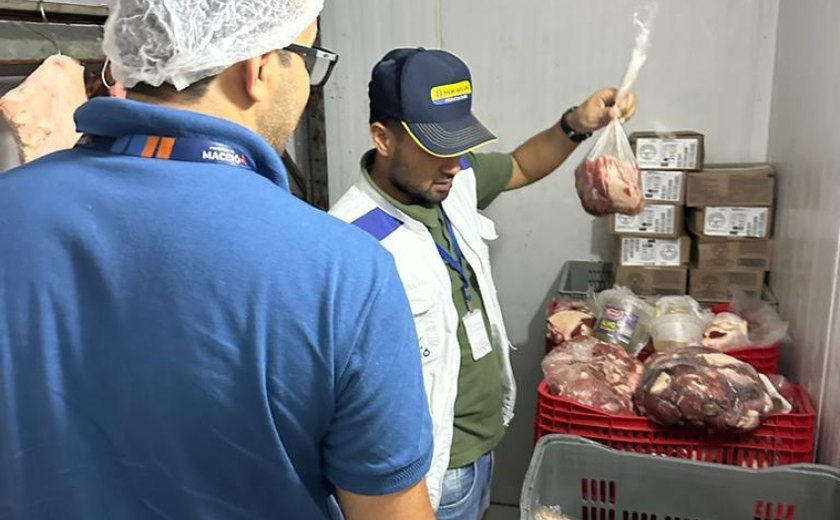 Vigilância Sanitária apreende 200 kg de alimentos estragados no fim de semana